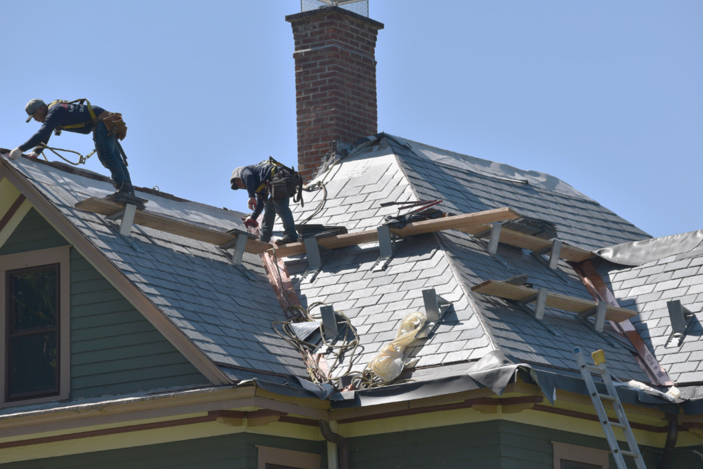 Northwest corner finished.