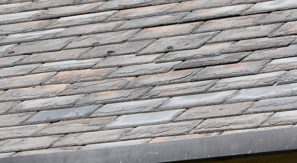 Original slate detail.