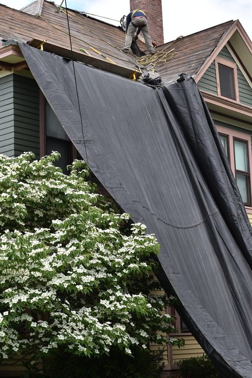 Demolition on east side.